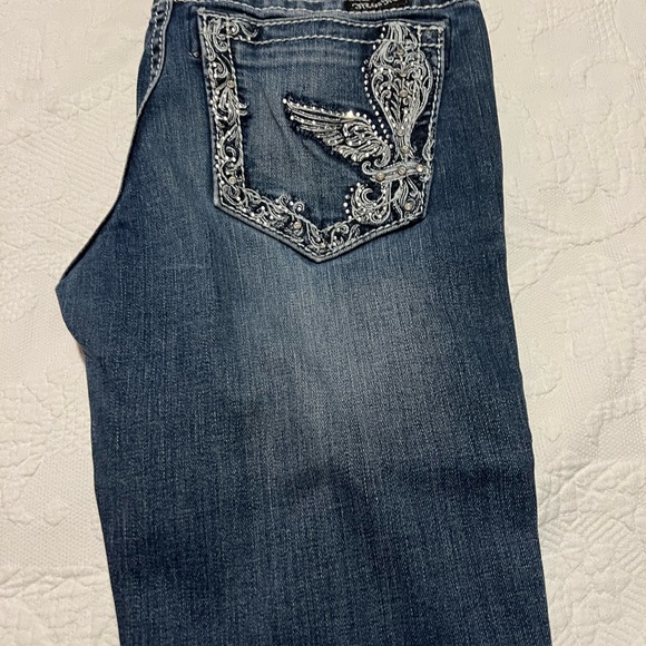 Women's Blue Jeans - Picture 2 of 5